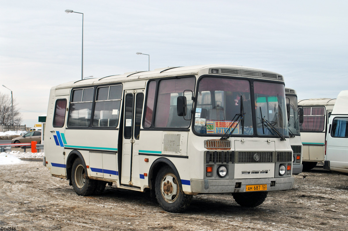 Нижегородская область, ПАЗ-32053 № АМ 687 52