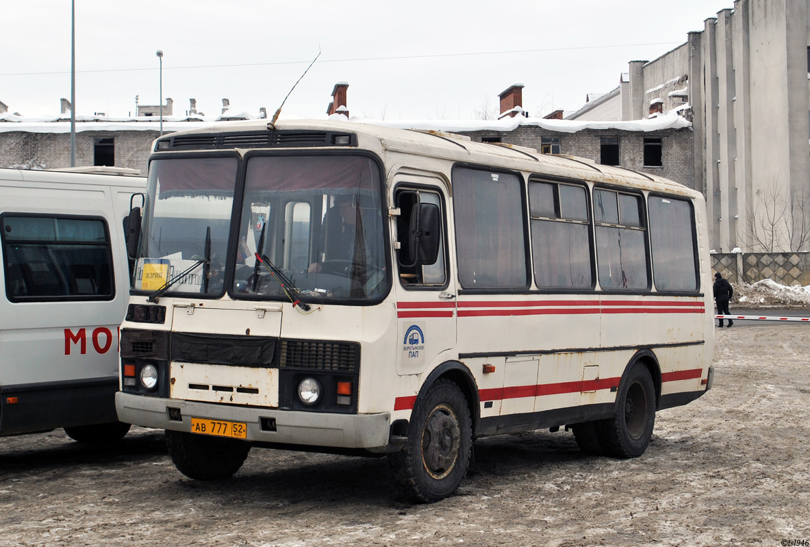 Нижегородская область, ПАЗ-32053 № АВ 777 52