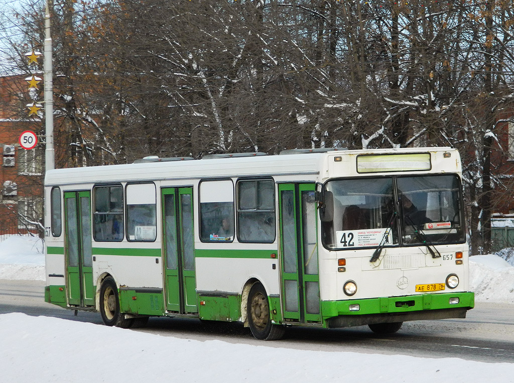 Ярославская область, ЛиАЗ-5256.30 (81 ЦИБ) № 657