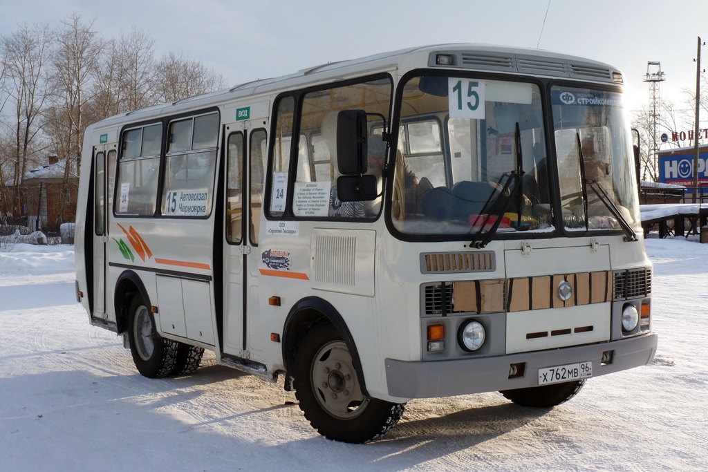 Свердловская область, ПАЗ-32054 № Х 762 МВ 96