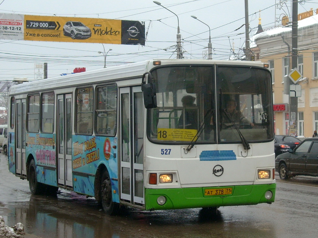 Тульская область, ЛиАЗ-5256.45 № 527