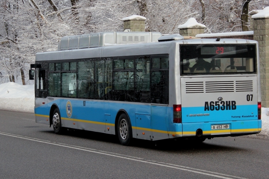 Алматы, Yutong ZK6120HGM № 07