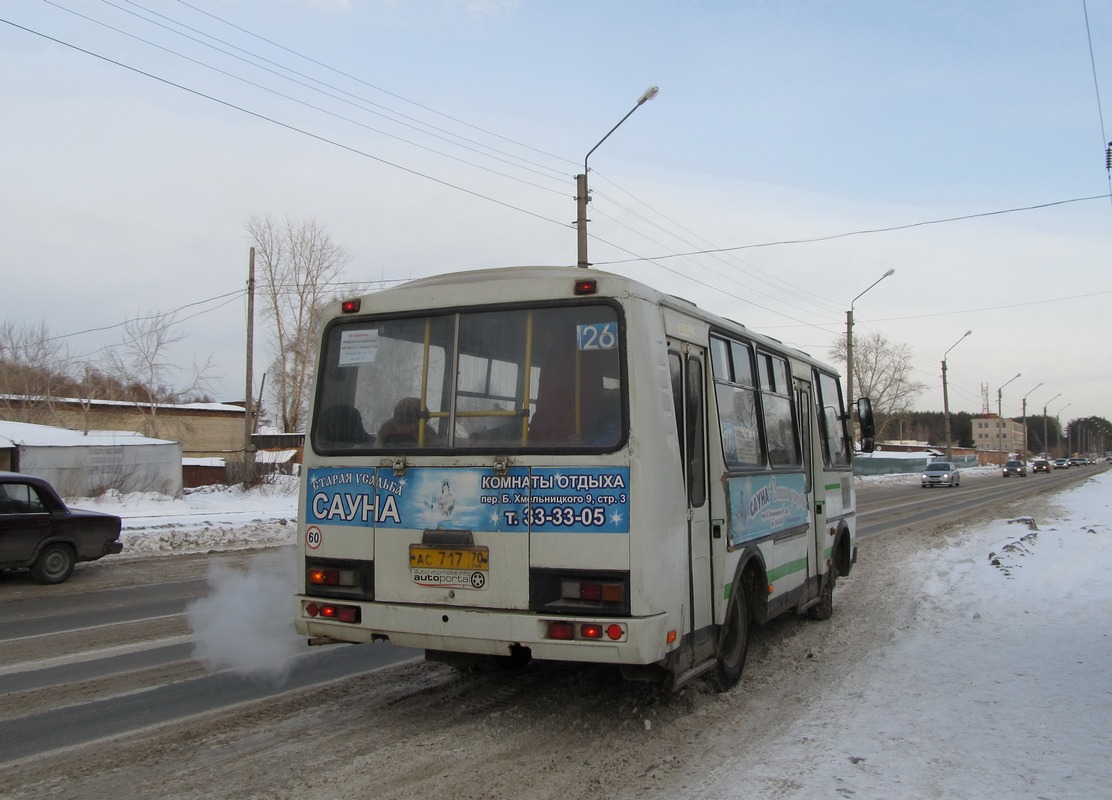 Томская область, ПАЗ-32054 № АС 717 70