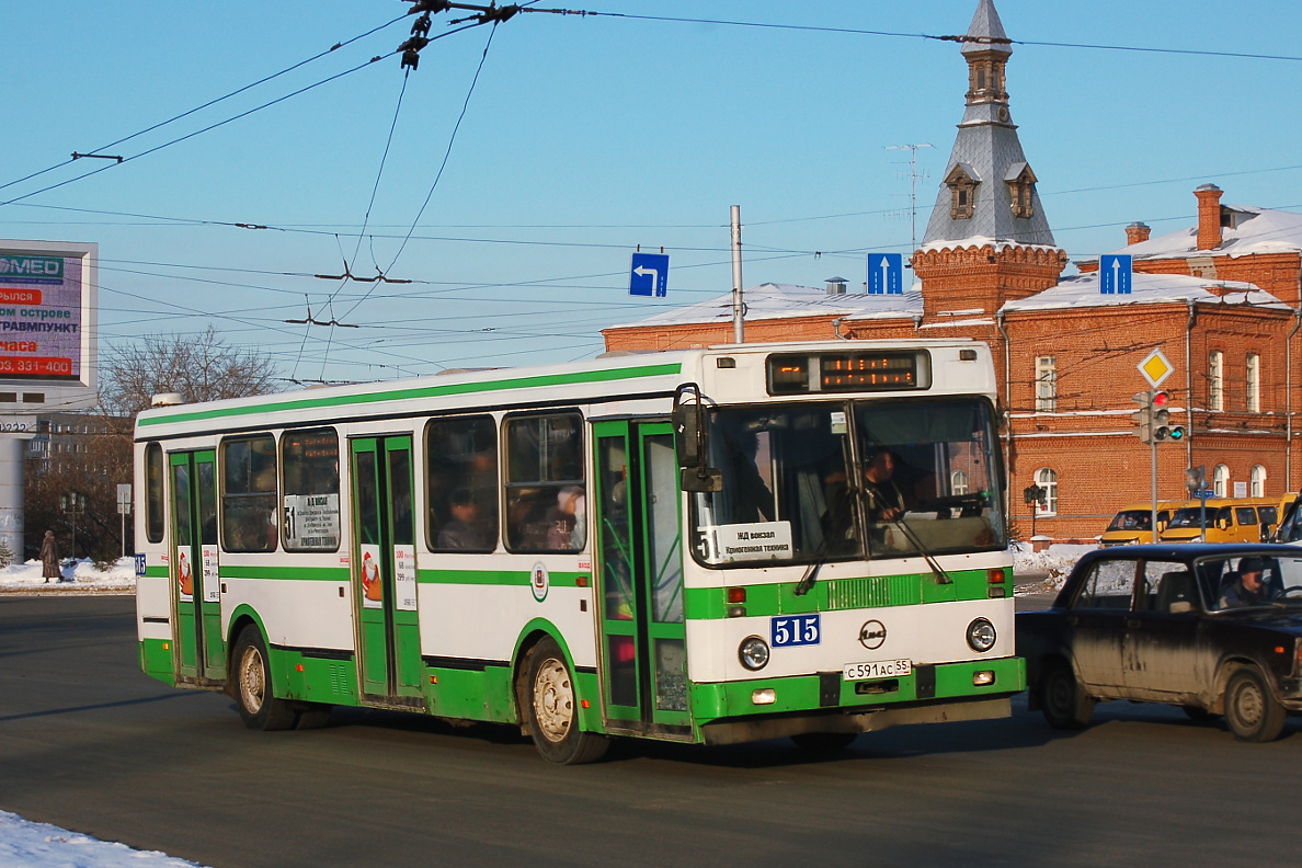 Omsk region, LiAZ-5256.45 # 515