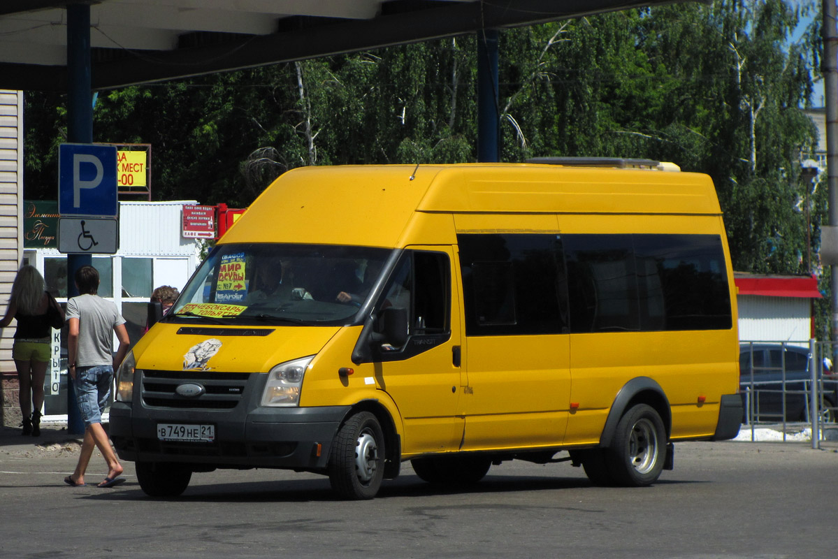 Чувашия, Самотлор-НН-3236 (Ford Transit) № В 749 НЕ 21