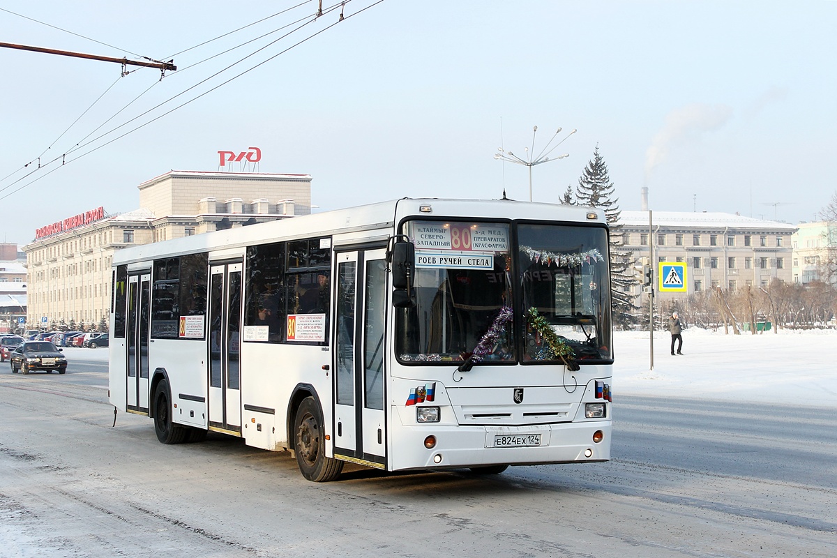 Парк автобус город красноярск фото Krasnoyarsk region, NefAZ-5299-20-33 № Е 824 ЕХ 124 - Фото - Bus Transport