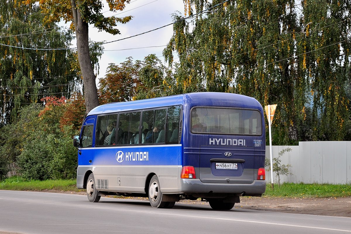 Тульская область, Hyundai County № М 456 НТ 71