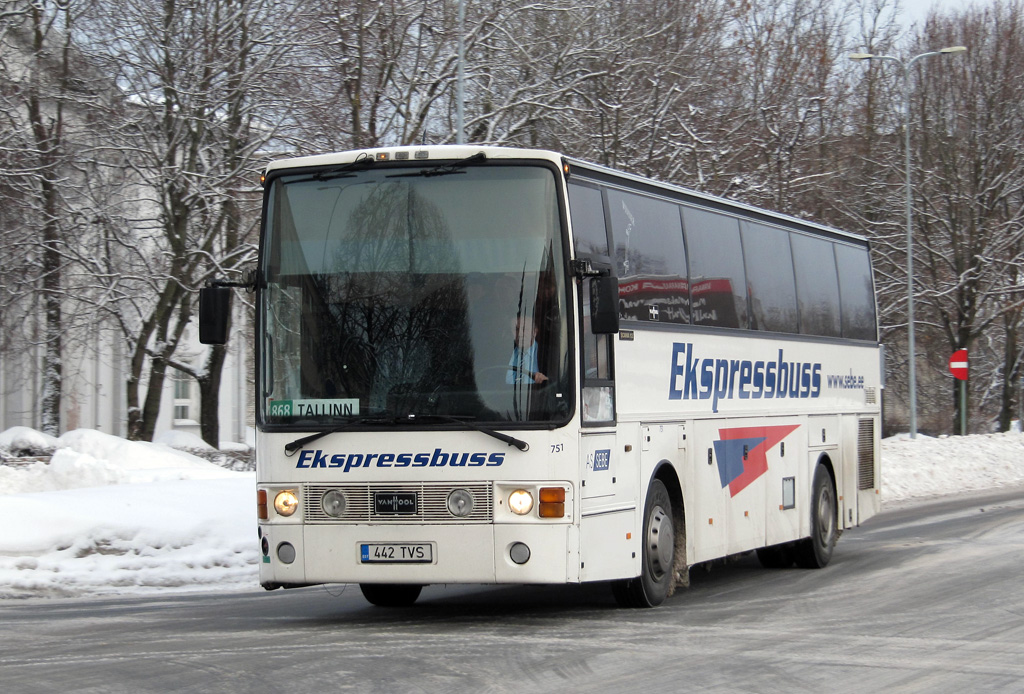 Эстонія, Van Hool T8 Alizée 370 № 751