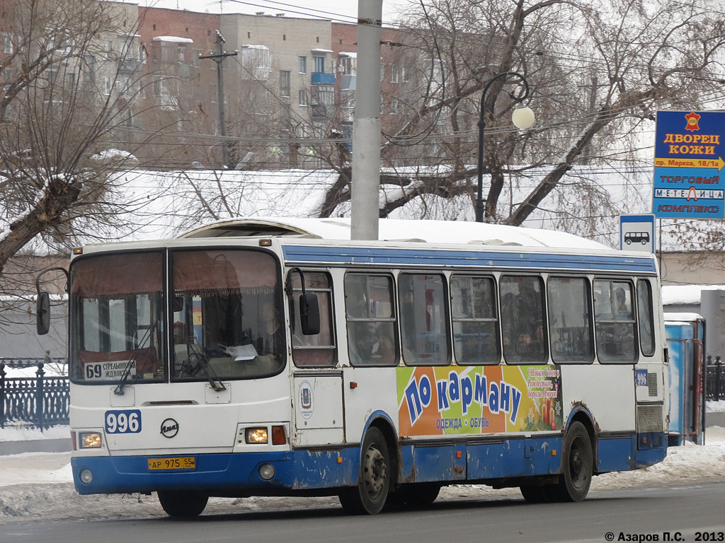 Омская область, ЛиАЗ-5256.45 № 996