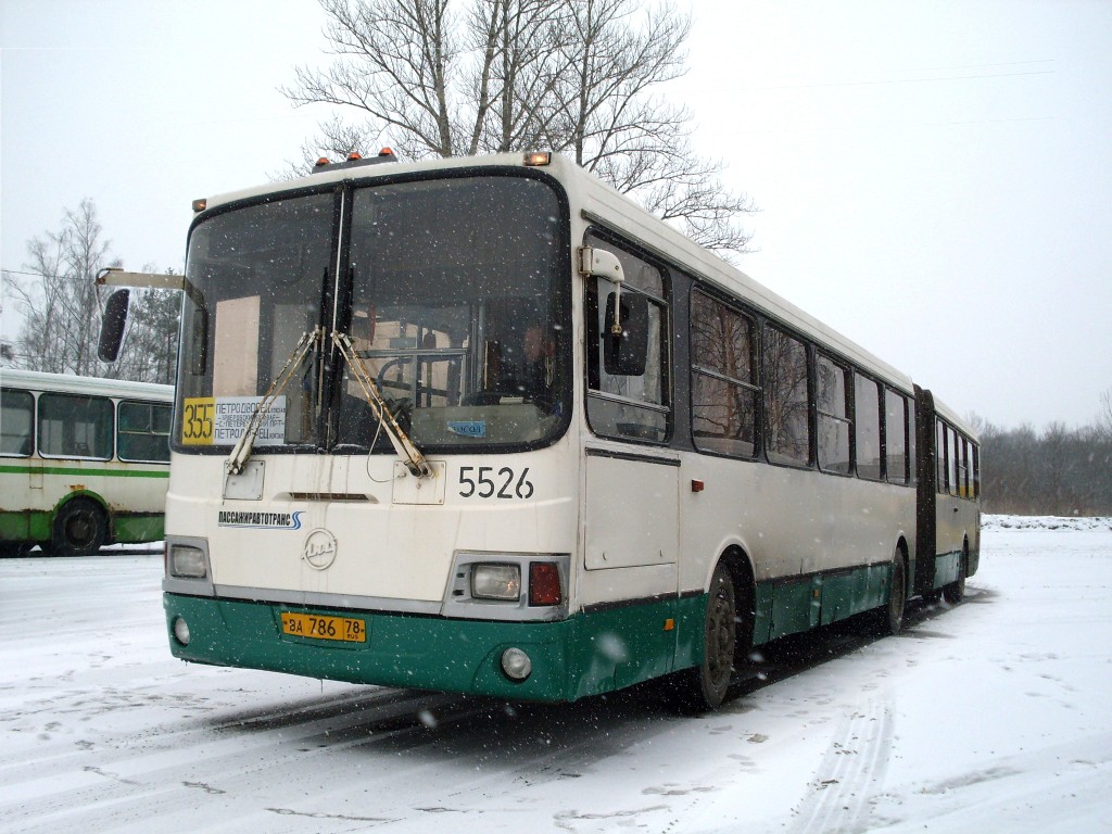 Санкт-Петербург, ЛиАЗ-6212.01 № 5526