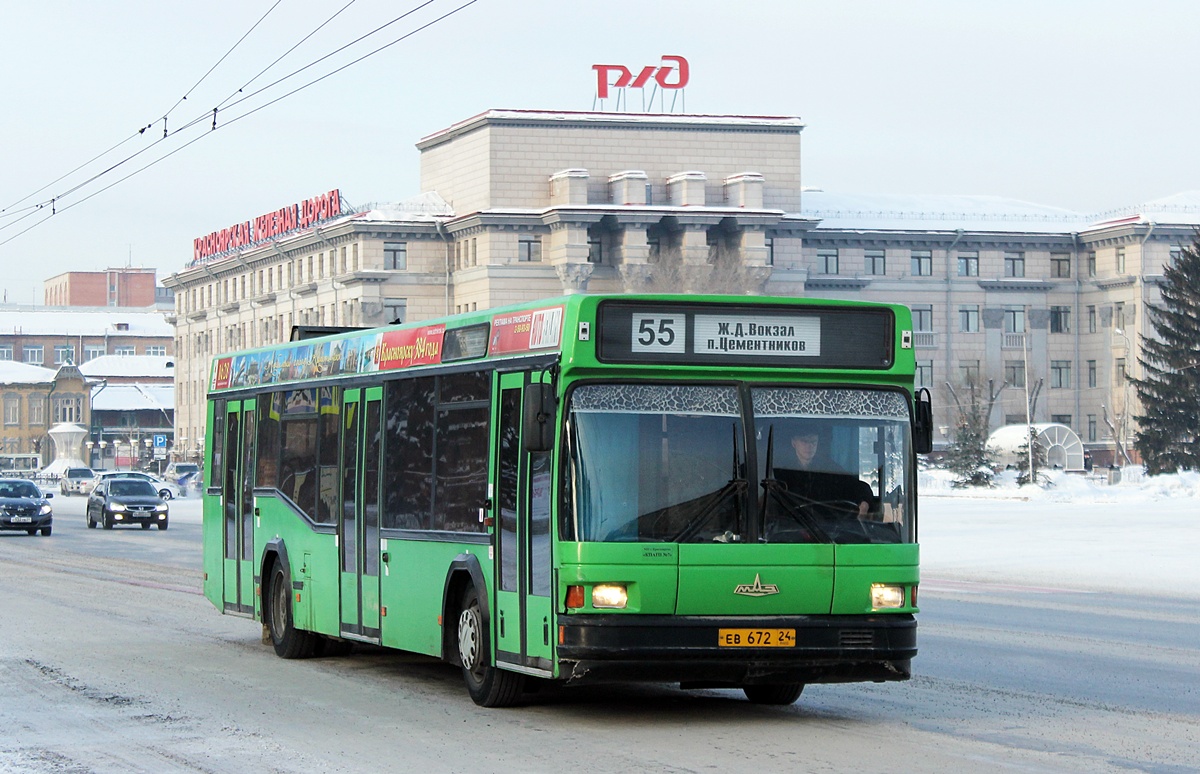 Красноярский край, МАЗ-103.075 № ЕВ 672 24