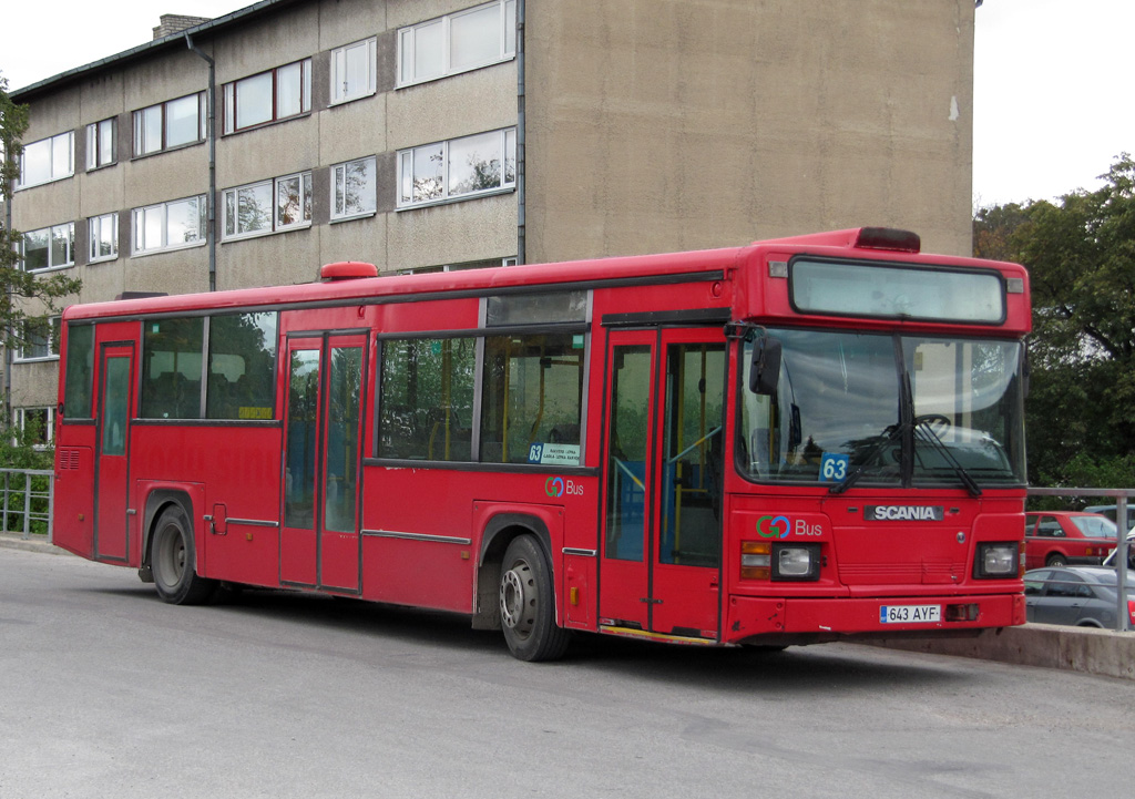 Эстония, Scania CN113CLL MaxCi № 493