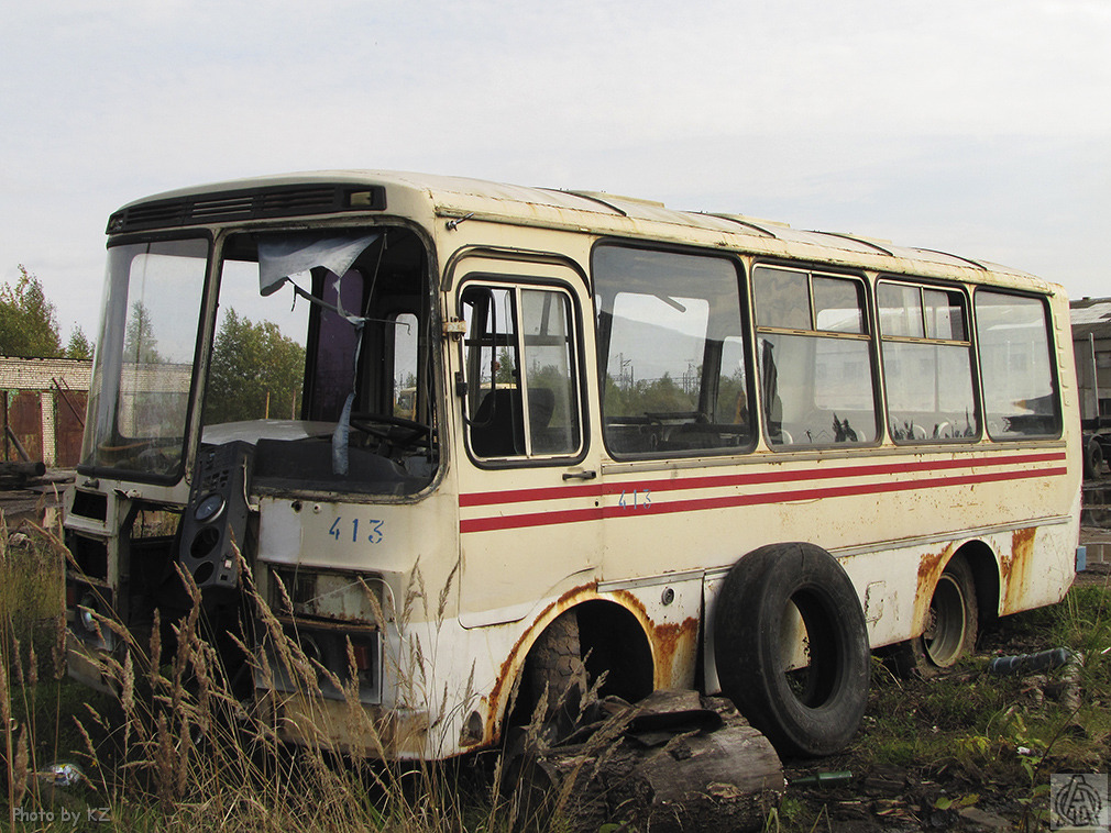 Новгородская область, ПАЗ-3205-110 № 413