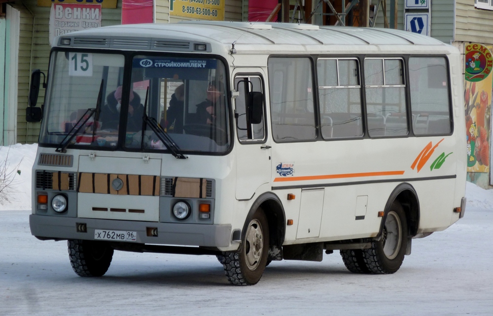 Свердловская область, ПАЗ-32054 № Х 762 МВ 96