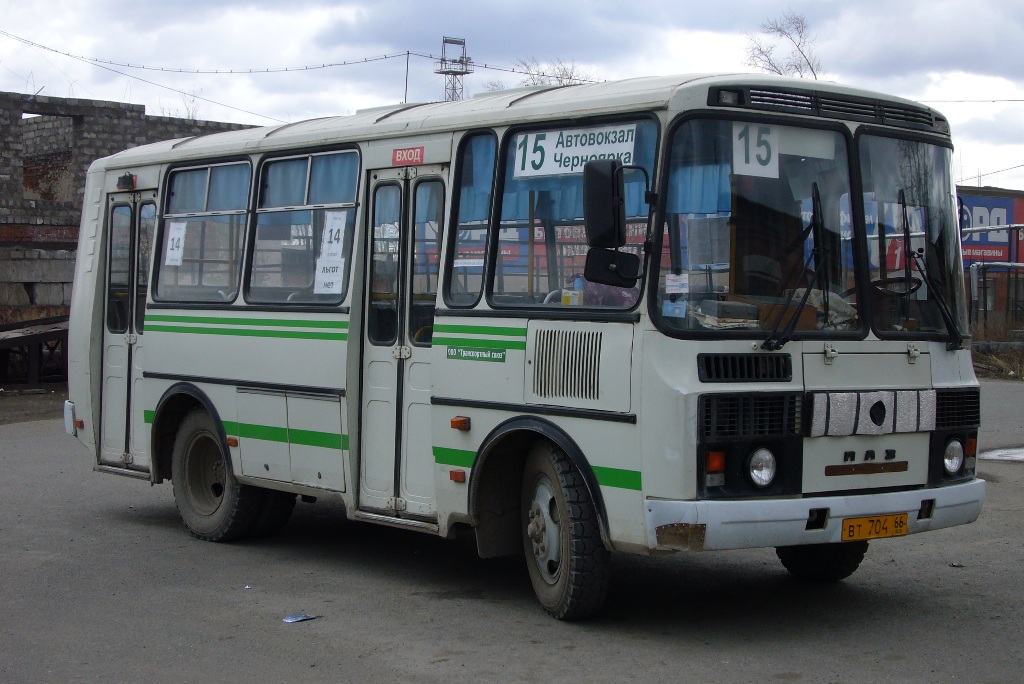 Свердловская область, ПАЗ-32054 № ВТ 704 66