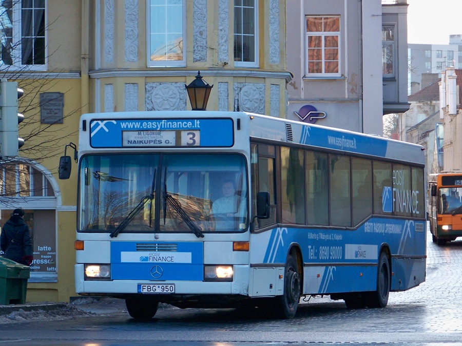 Литва, Mercedes-Benz O405N2 № FBG 950