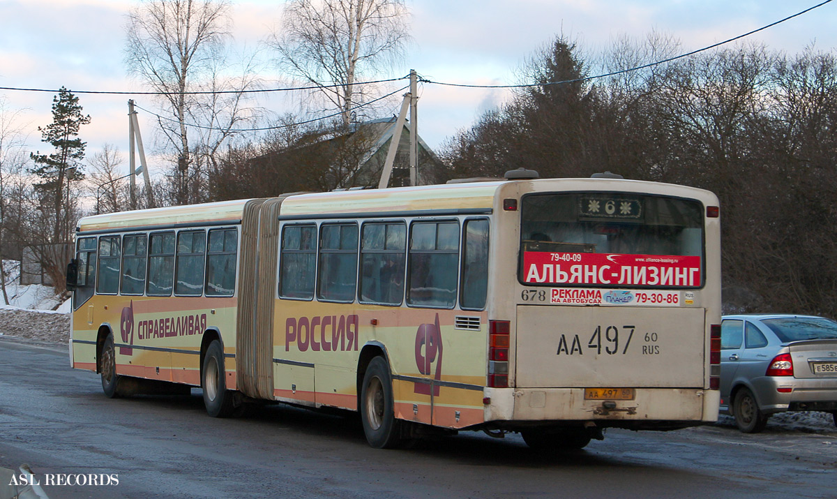 Псковская область, Mercedes-Benz O345G № 678