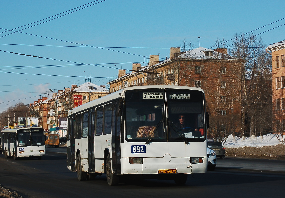 Омская область, Mercedes-Benz O345 № 892