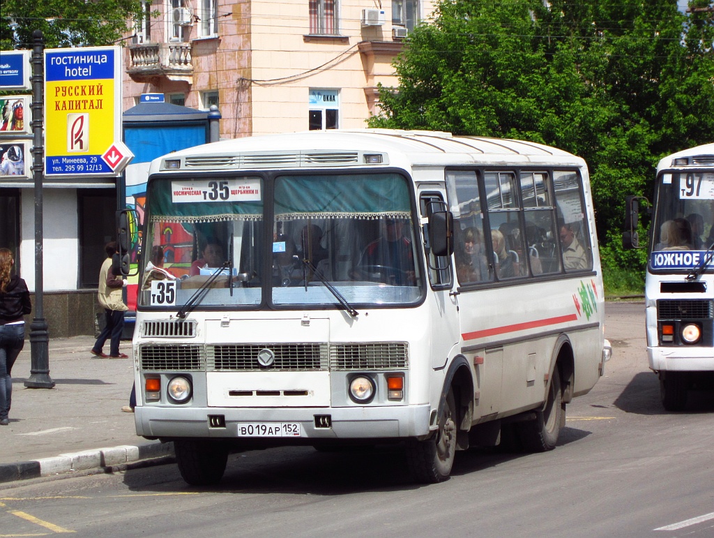 Нижегородская область, ПАЗ-32054 № В 019 АР 152