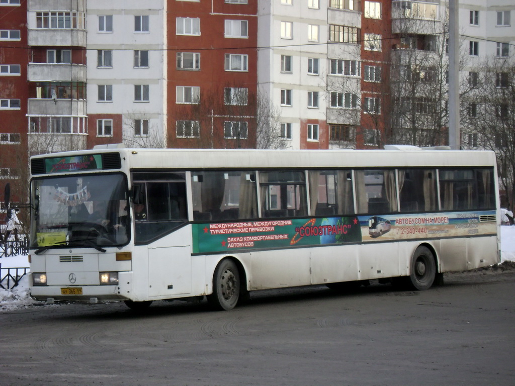 Пермский край, Mercedes-Benz O407 № АУ 365 59