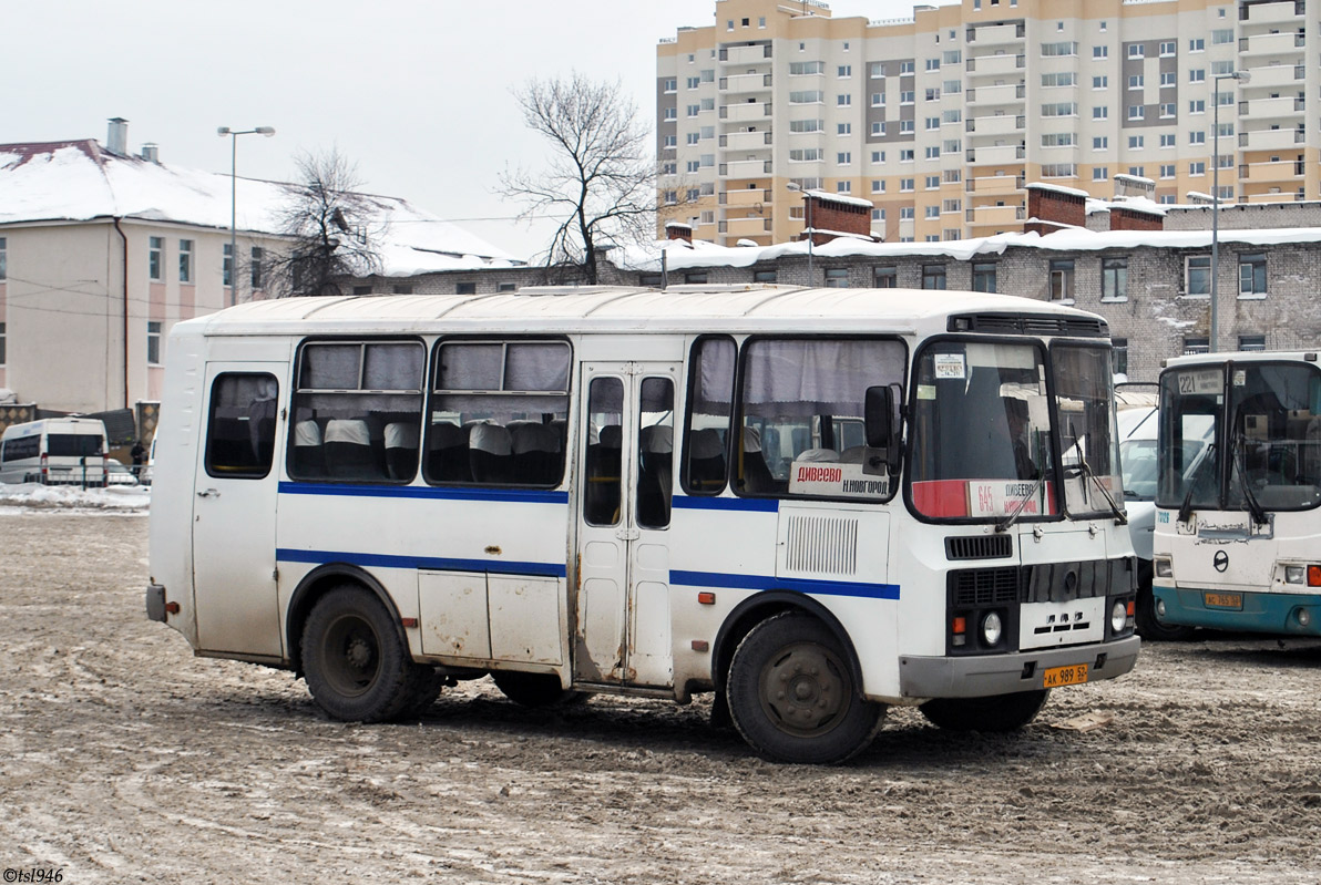 Нижегородская область, ПАЗ-32053 № АК 989 52