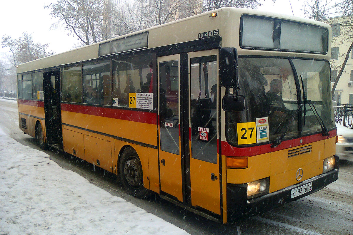 Sverdlovsk region, Mercedes-Benz O405 Nr. Х 193 ТВ 96