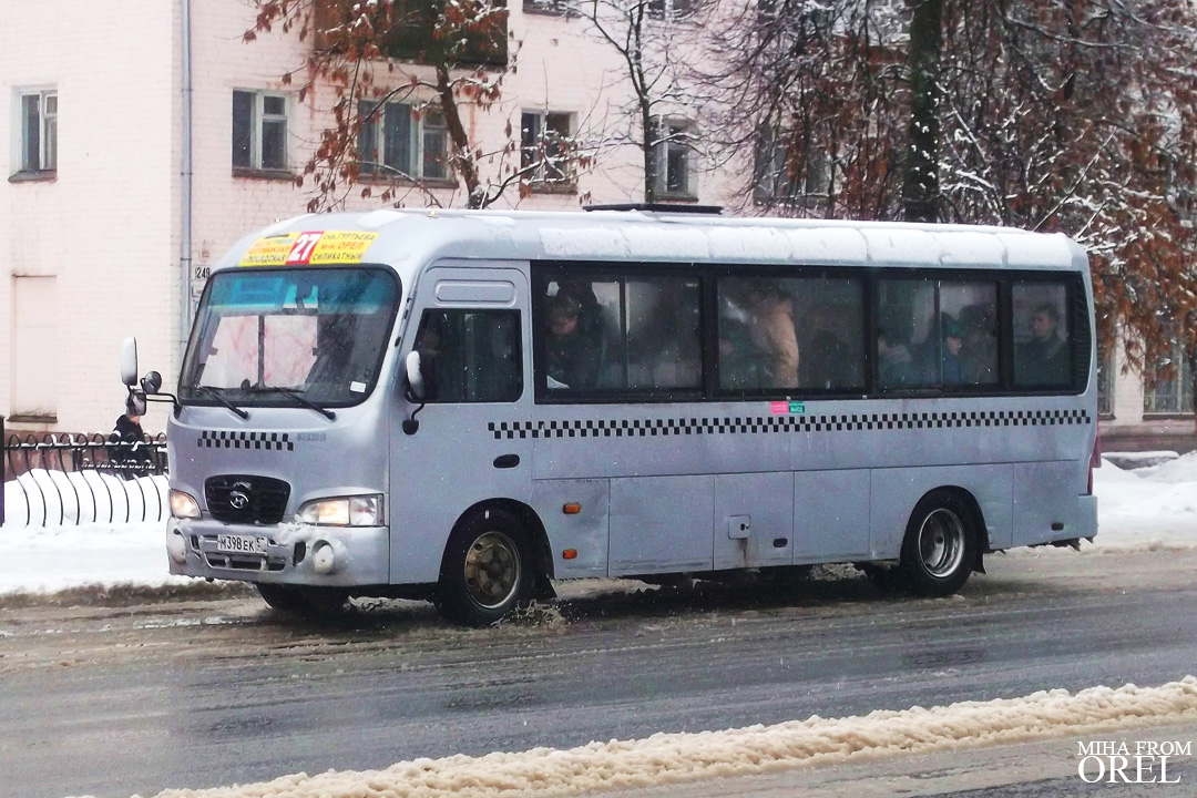 Орловская область, Hyundai County LWB C09 (ТагАЗ) № М 398 ЕК 57