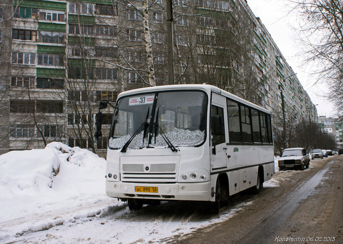 Нижегородская область, ПАЗ-320402-03 № АС 890 52