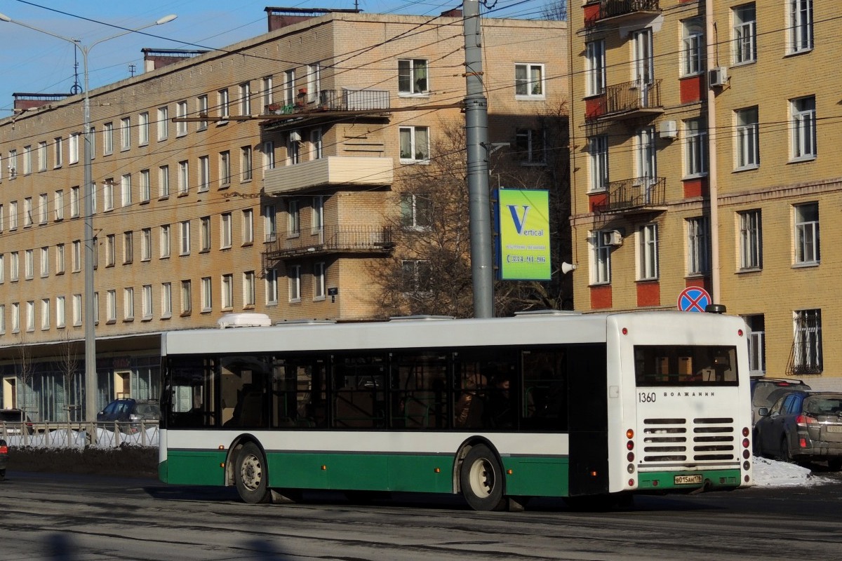 Санкт-Петербург, Волжанин-5270-20-06 "СитиРитм-12" № 1360