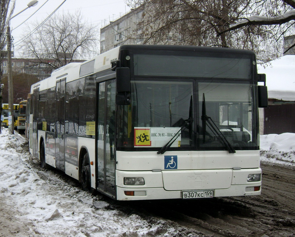 Пермский край, MAN A21 NL263 № В 307 КС 159