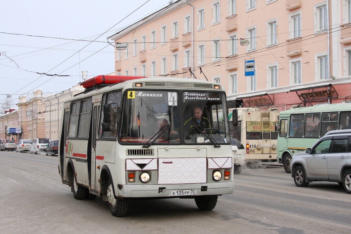 Томская область, ПАЗ-32054 № Е 135 РР 70