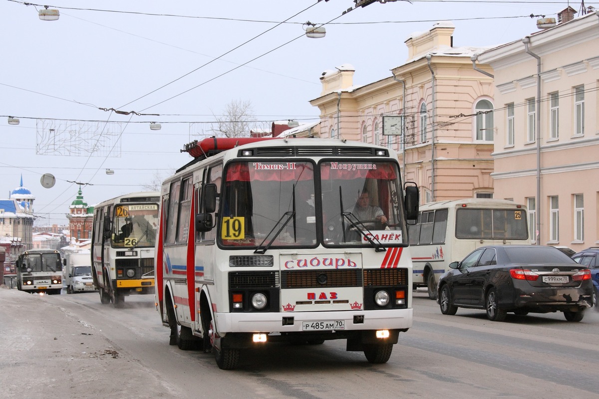 Томская область, ПАЗ-32051-110 № Р 485 АМ 70