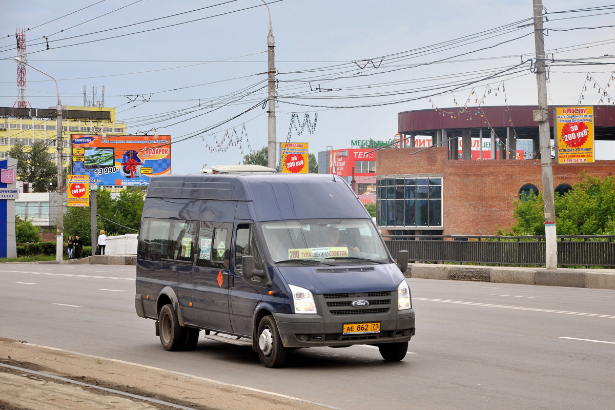 Тульская область, Нижегородец-222702 (Ford Transit) № АЕ 862 71