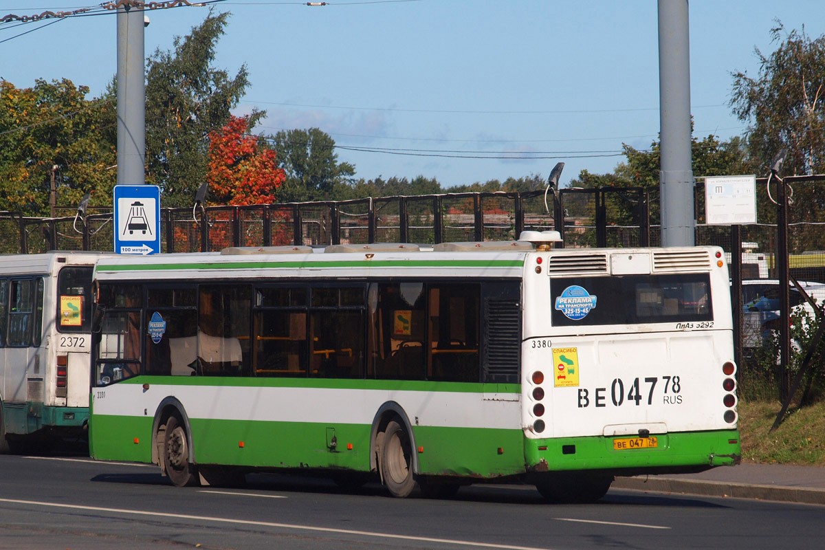 Санкт-Петербург, ЛиАЗ-5292.20 № 3380