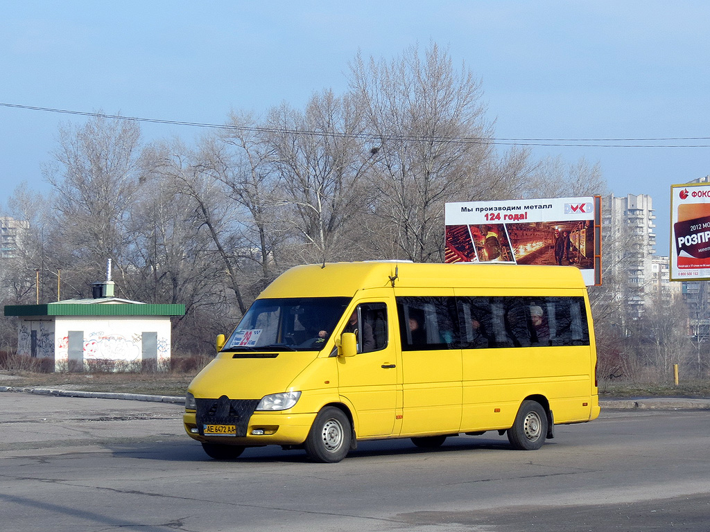 Днепропетровская область, Mercedes-Benz Sprinter W903 313CDI № AE 6472 AA