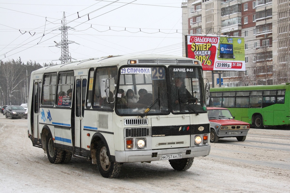 Томская область, ПАЗ-32054 № М 757 АН 70