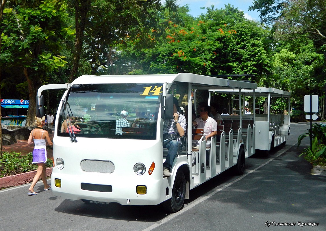 Thailand, Sightseeng buses and "trains" # 14