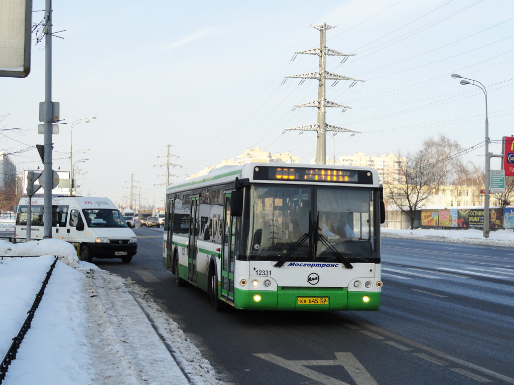 Москва, ЛиАЗ-5292.22 (2-2-2) № 12331