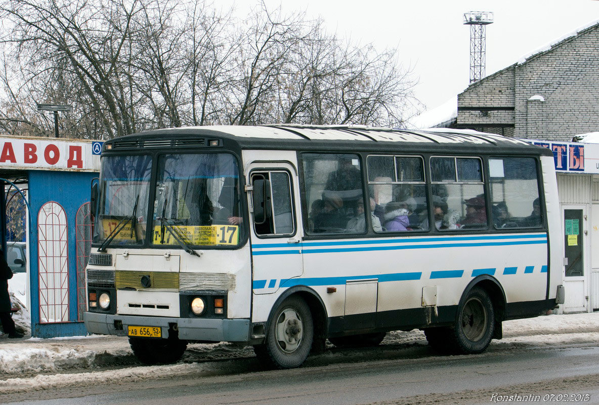 Нижегородская область, ПАЗ-32054 № АВ 656 52