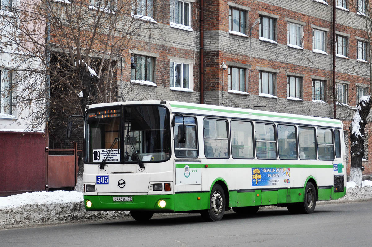 Omsk region, LiAZ-5256.45 č. 505