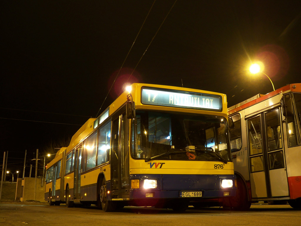 Литва, MAN A18 NG232 CNG № 876