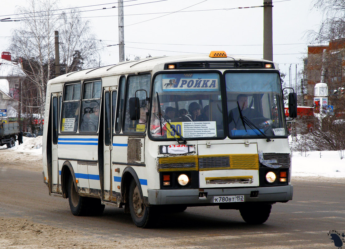 Nizhegorodskaya region, PAZ-32054 č. К 780 ВТ 152