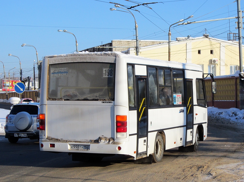 Нижегородская область, ПАЗ-320402-05 № К 998 ТУ 152