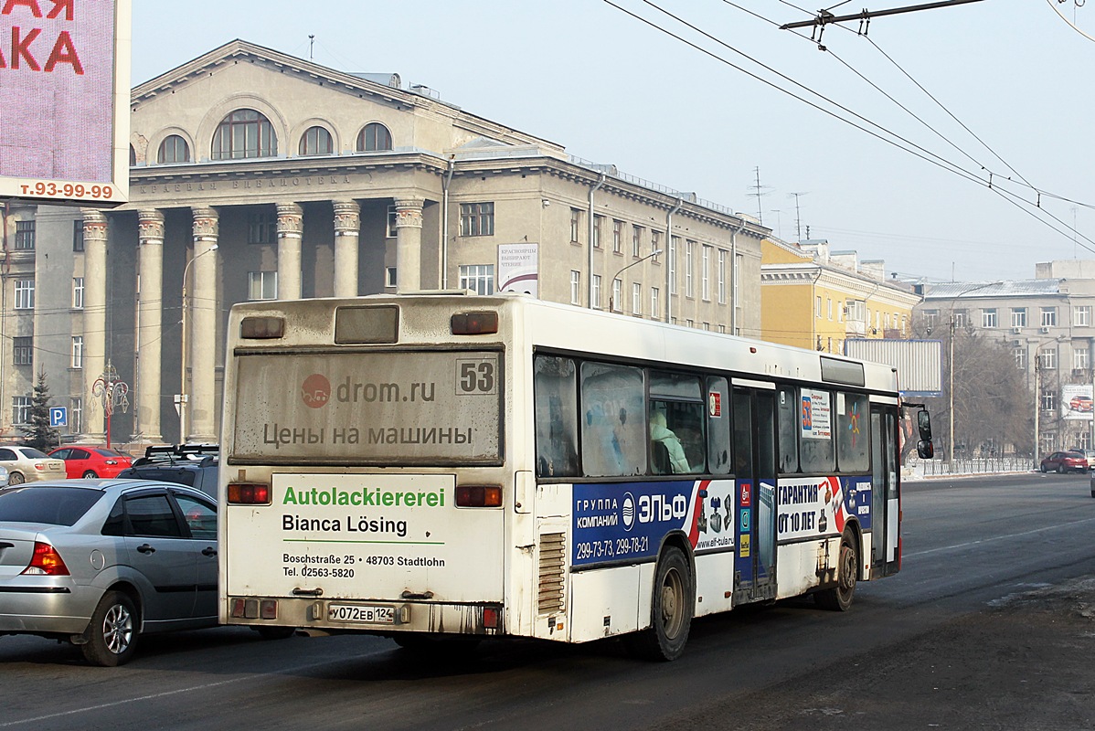 Красноярский край, Mercedes-Benz O405N № У 072 ЕВ 124