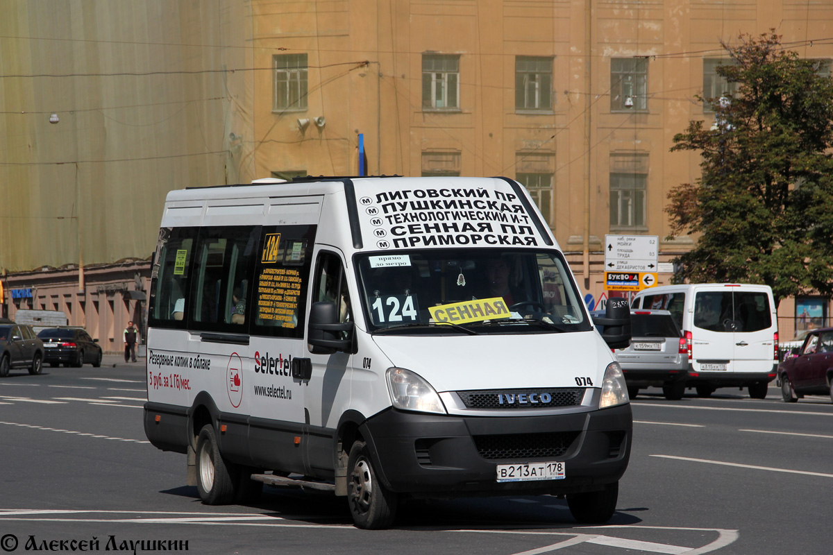 Санкт-Петербург, Нижегородец-2227UT (IVECO Daily) № 074