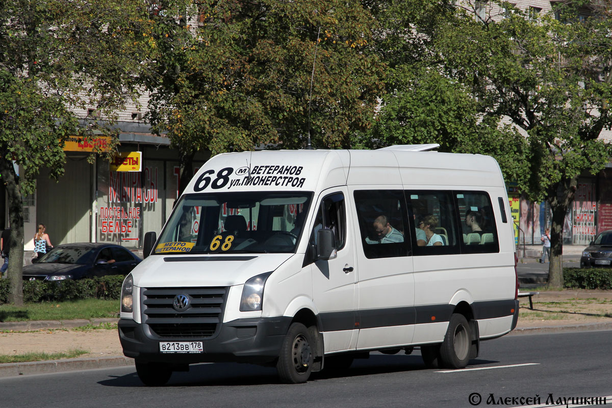 Санкт-Петербург, БТД-2219 (Volkswagen Crafter) № В 213 ВВ 178