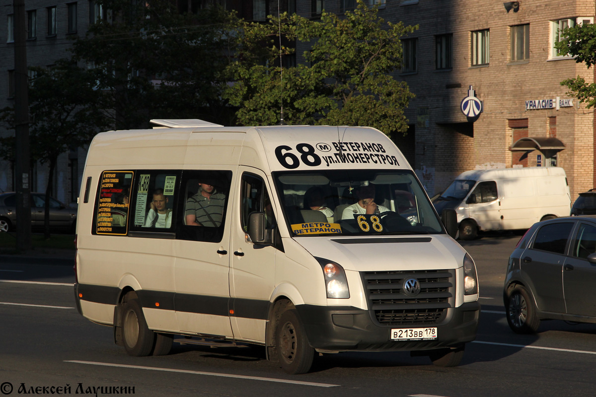 Санкт-Петербург, БТД-2219 (Volkswagen Crafter) № В 213 ВВ 178