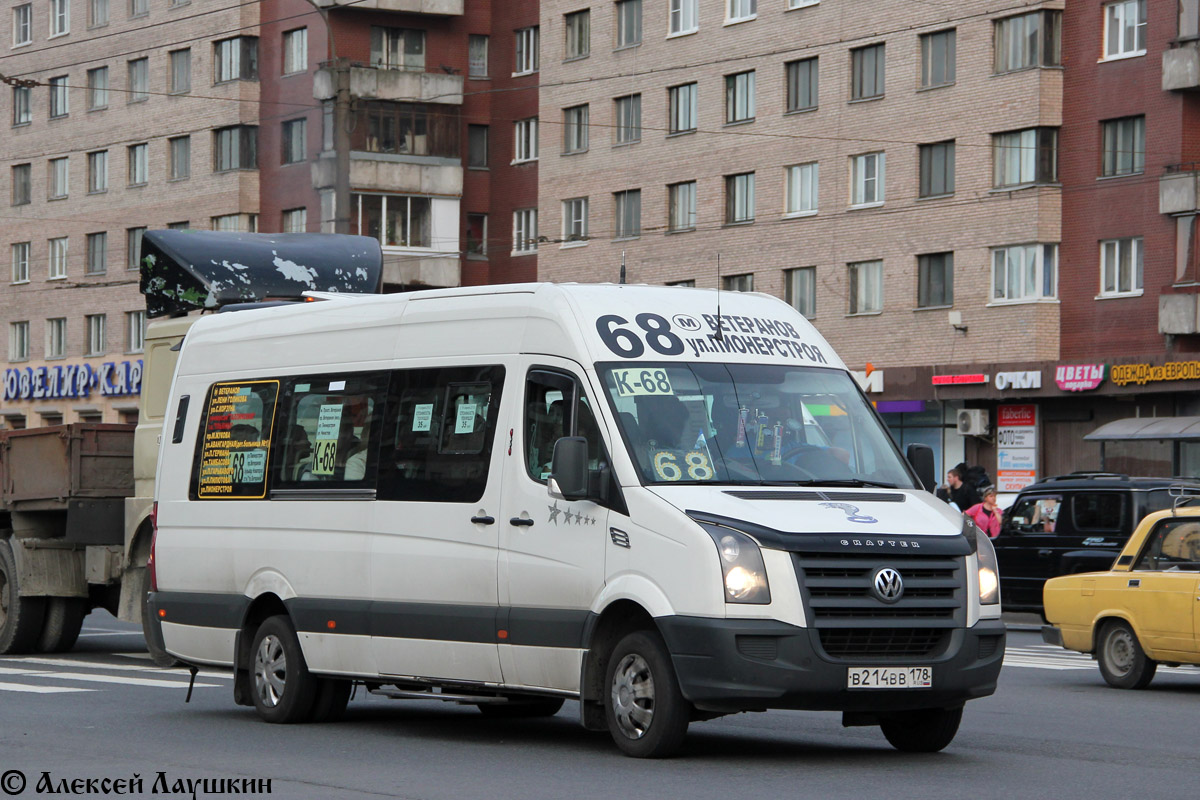 Санкт-Петербург, БТД-2219 (Volkswagen Crafter) № В 214 ВВ 178