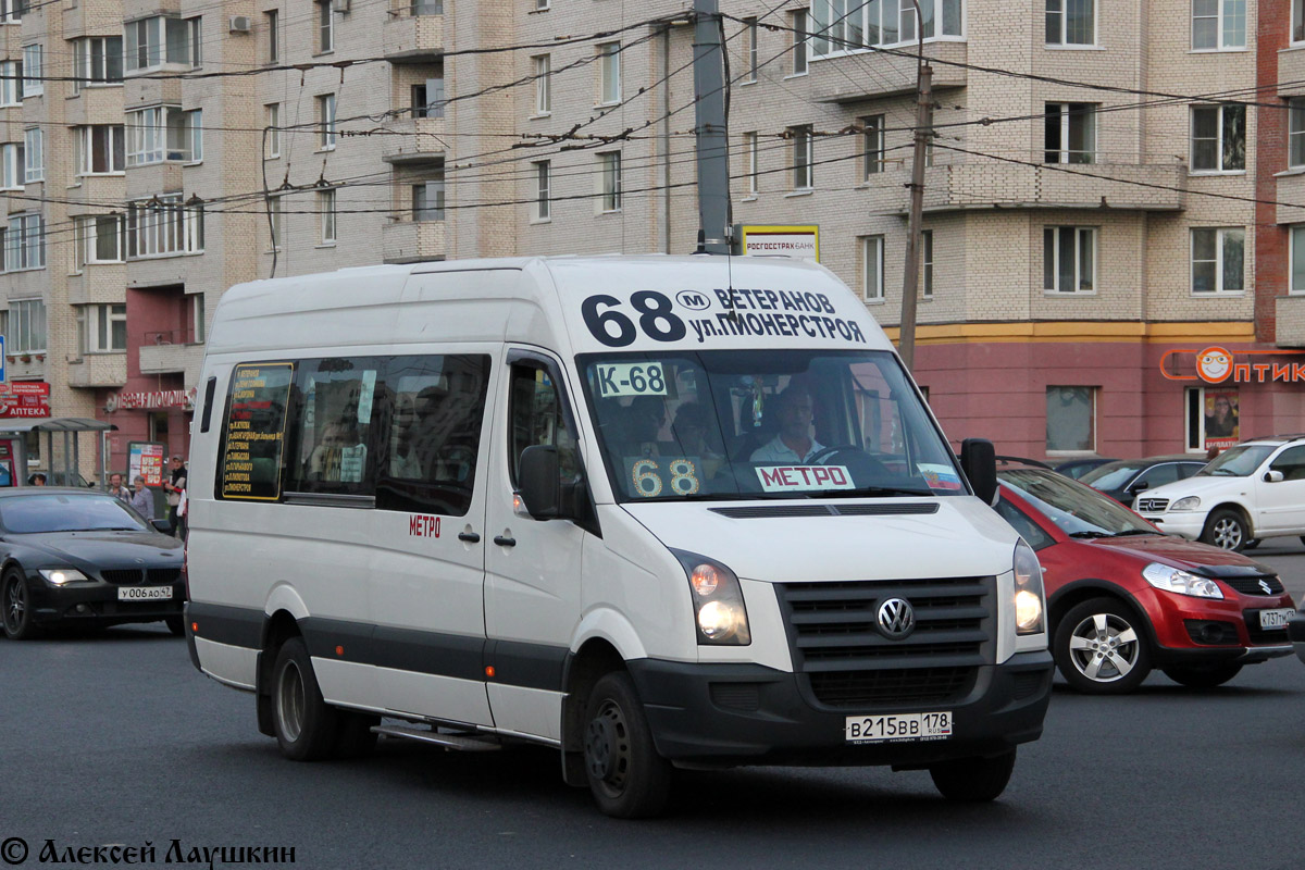 Petrohrad, BTD-2219 (Volkswagen Crafter) č. В 215 ВВ 178