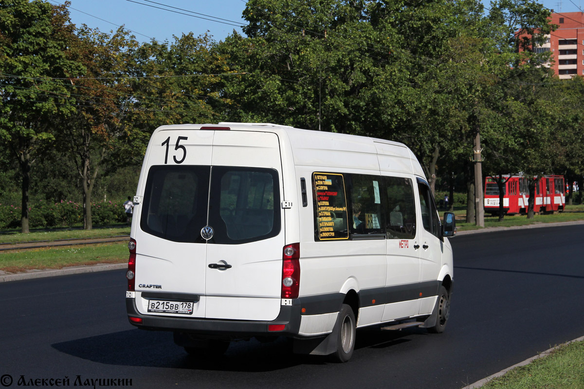 Санкт-Петербург, БТД-2219 (Volkswagen Crafter) № В 215 ВВ 178